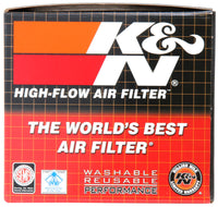 K&N Filter Universal Rubber Filter Oval Tapered 4in Base O/S L x 3.5in Top O/S L x 2.75in H - Burkken Auto Parts
