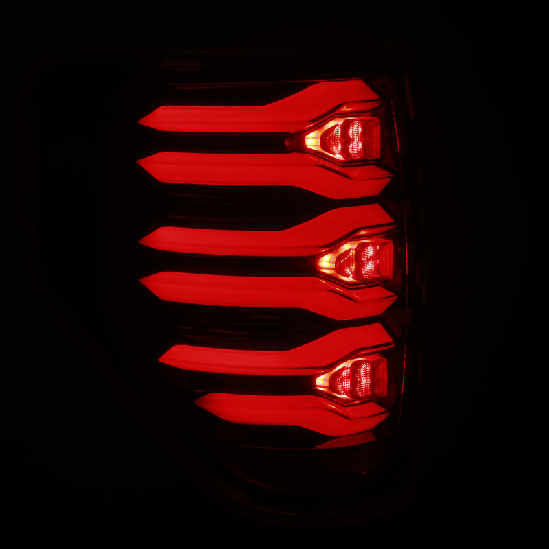 AlphaRex 09-14 Ford F150 LUXX LED Taillights - AlphaBlack Housing - Burkken Auto Parts