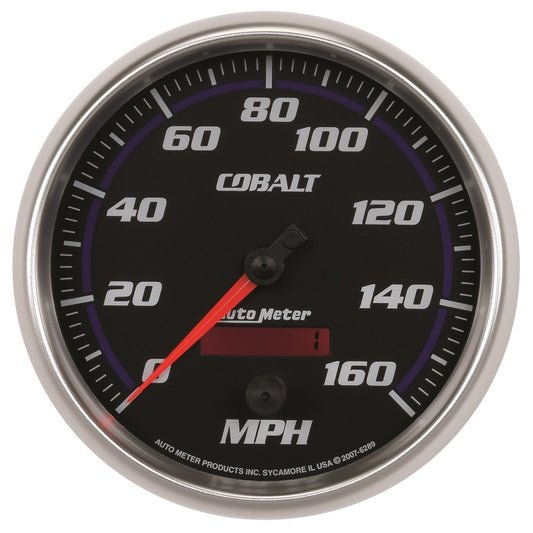 Autometer Cobalt 5in 160mph In-Dash Electronic Programmable Speedometer - Burkken Auto Parts
