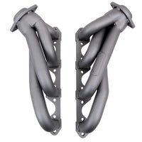 BBK 79-93 Mustang 5.0 Shorty Unequal Length Exhaust Headers - 1-5/8 Titanium Ceramic - Burkken Auto Parts