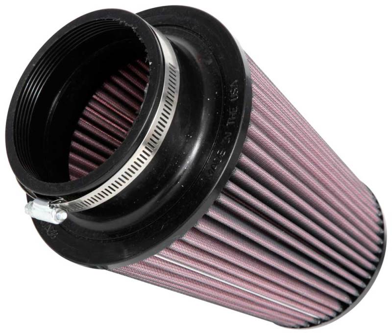 K&N Universal Clamp-On Air Filter 4in FLG / 6-1/2in B / 4-1/2in T / 8in H - Burkken Auto Parts