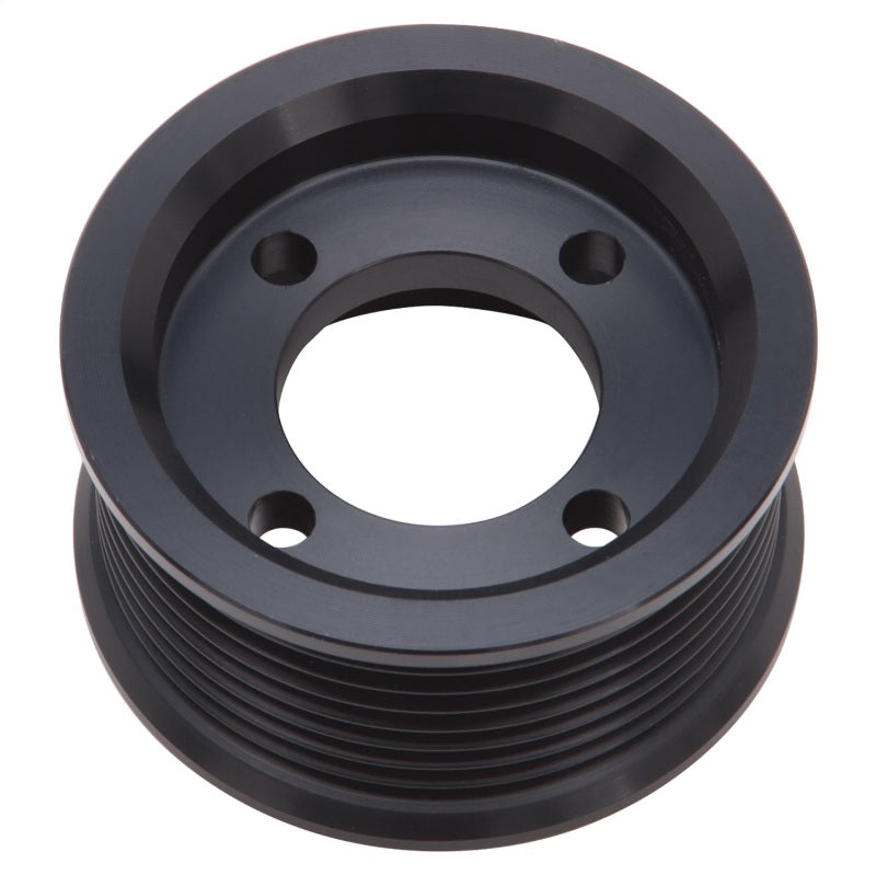 Edelbrock Pulley SC E_Force 2 75In 8 Rib Black - Burkken Auto Parts