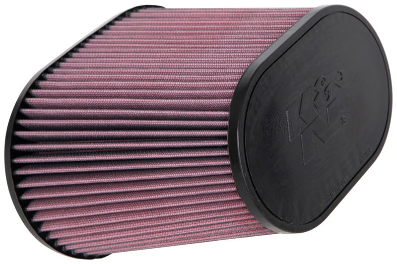 K&N Universal Rubber Filter 4in FLG 9IN x 5-3/4IN B / 7 x 4-1/2IN T / 7-1/2IN H - Burkken Auto Parts