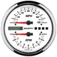 Autometer Pro-Cycle Gauge Tach/Speedo 4 1/2in 8K Rpm/120 Mph White - Burkken Auto Parts