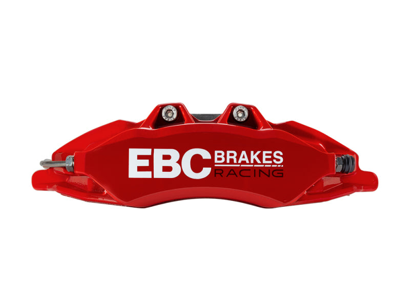 EBC Racing 08-21 Nissan 370Z Red Apollo-6 Calipers 355mm Rotors Front Big Brake Kit - Burkken Auto Parts