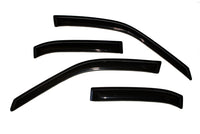 AVS 95-99 Toyota Tercel Ventvisor Outside Mount Window Deflectors 4pc - Smoke - Burkken Auto Parts