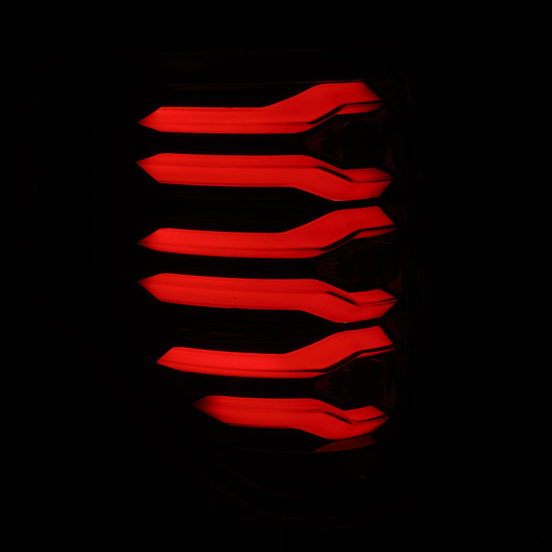AlphaRex 09-14 Ford F150 LUXX LED Taillights - AlphaBlack Housing - Burkken Auto Parts