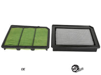 aFe 17-19 Nissan Titan V8 5.6L (Excludes XD Models) MagnumFLOW Pro DRY S OE Replacement Filter - Burkken Auto Parts