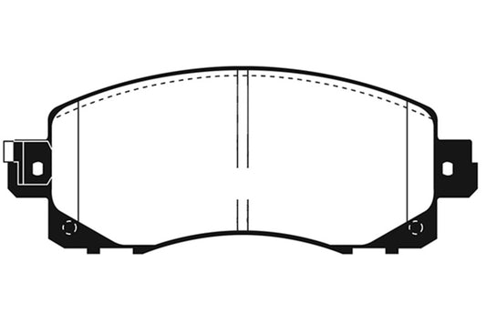 EBC 2022+ Subaru WRX 2.4T Greenstuff Front Brake Pads - Burkken Auto Parts
