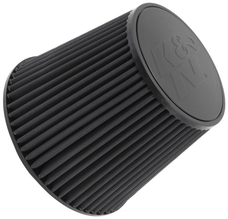 K&N Universal Rubber Filter-Round Tapered 6in Flange ID x 9in Base OD x 6.625in Top OD x 7.5in H - Burkken Auto Parts
