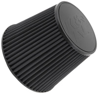 K&N Universal Rubber Filter-Round Tapered 6in Flange ID x 9in Base OD x 6.625in Top OD x 7.5in H - Burkken Auto Parts