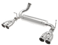 aFe Rebel Series 2.5in 409 SS Axle-Back Exhaust Polished 07-18 Jeep Wrangler (JK) V6-3.6L/3.8L - Burkken Auto Parts