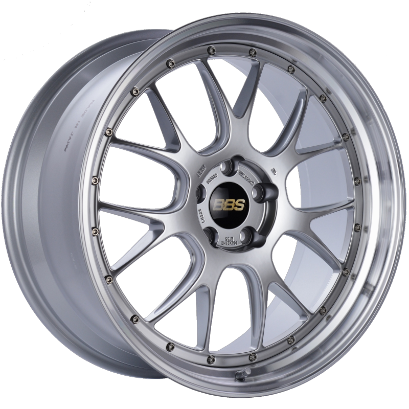 BBS LM-R 21x10 5x120 ET35 Diamond Silver Center Diamond Cut Lip Wheel -82mm PFS/Clip Required - Burkken Auto Parts