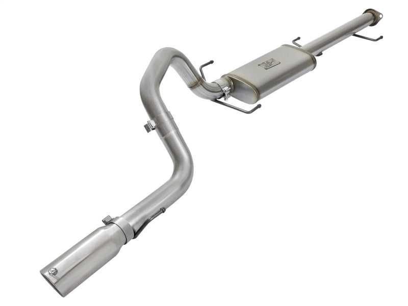 aFe MACH Force Xp 3in SS Cat-Back Single Rear Exit Exhaust w/Polished Tips 07-14 Toyota FJ Cruiser - Burkken Auto Parts