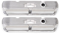 Edelbrock Valve Cover Classic Series Chrysler La 318-340-360 CI V8 Polshed - Burkken Auto Parts