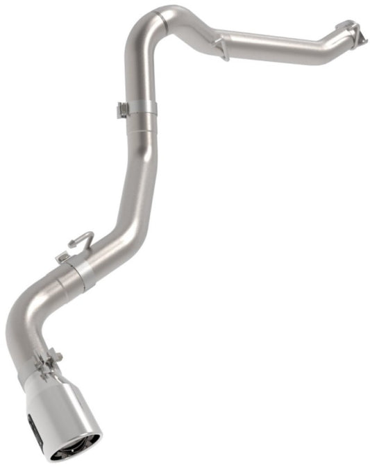 aFe 2021+ Jeep Gladiator V6-3.0L (td) Vulcan Series 3in 304 SS DPF-Back Exhaust System - Polishd Tip - Burkken Auto Parts