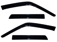 AVS 10-18 Nissan Juke Ventvisor Outside Mount Window Deflectors 4pc - Smoke - Burkken Auto Parts