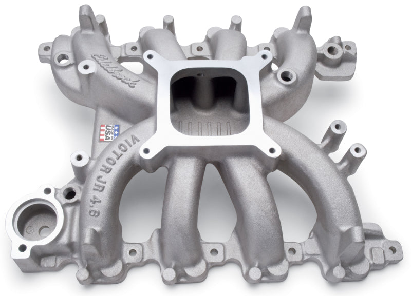 Edelbrock Victor Jr Ford for 4 6L Engines Manifold Only - Burkken Auto Parts