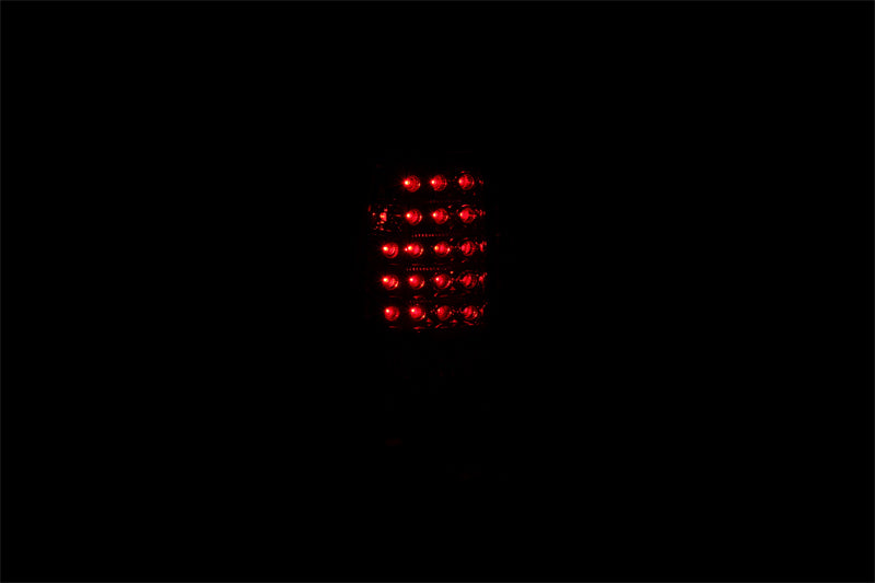 ANZO 1999-2007 Chevrolet Silverado 1500 LED Taillights Red/Clear - Burkken Auto Parts