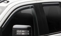 AVS 2019 Chevrolet Silverado 1500 Crew Cab Pickup Ventvisor In-Channel 4pc - Smoke - Burkken Auto Parts