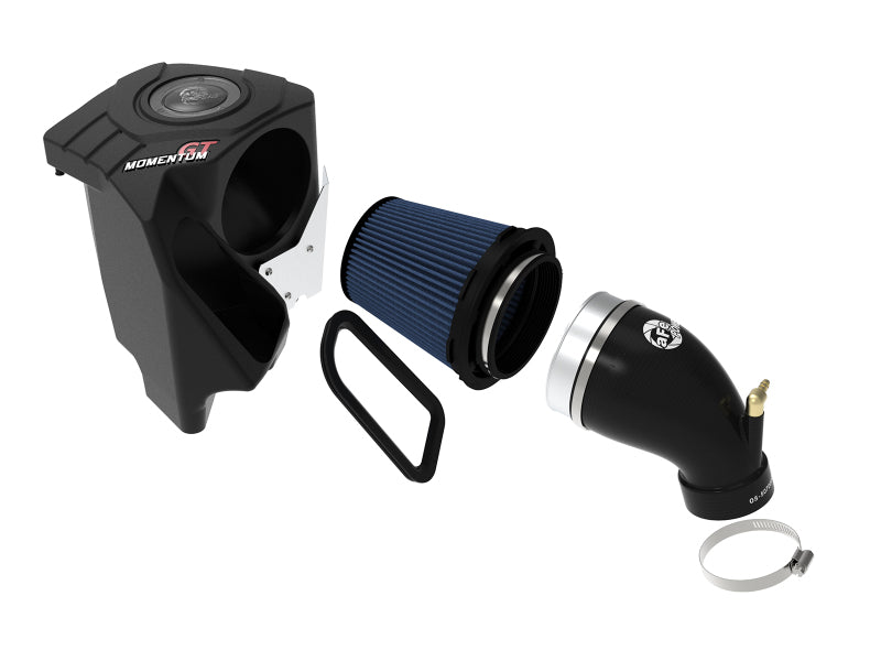 aFe Momentum GT Cold Air Intake System w/ Pro 5R Media Audi A4/Quattro (B9) 16-19 I4-2.0L (t) - Burkken Auto Parts