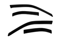 AVS 00-06 Nissan Sentra Ventvisor Outside Mount Window Deflectors 4pc - Smoke - Burkken Auto Parts