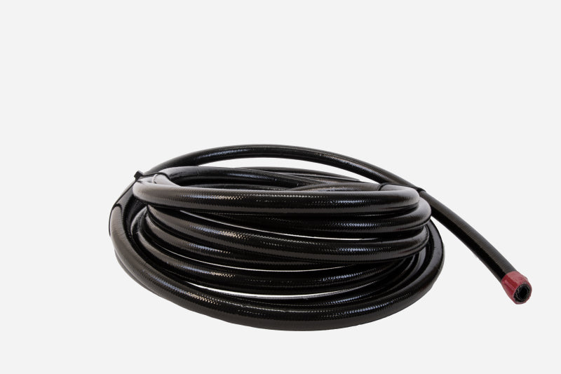 Aeromotive PTFE SS Braided Fuel Hose - Black Jacketed - AN-12 x 8ft - Burkken Auto Parts