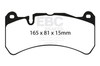 EBC 06-08 Ferrari 599 6.0 Redstuff Front Brake Pads - Burkken Auto Parts