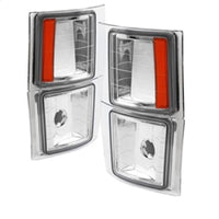 xTune Chevy Suburban 94-98 4 pcs Corner Lights Chrome CCL-JH-CCK88-E-AM - Burkken Auto Parts