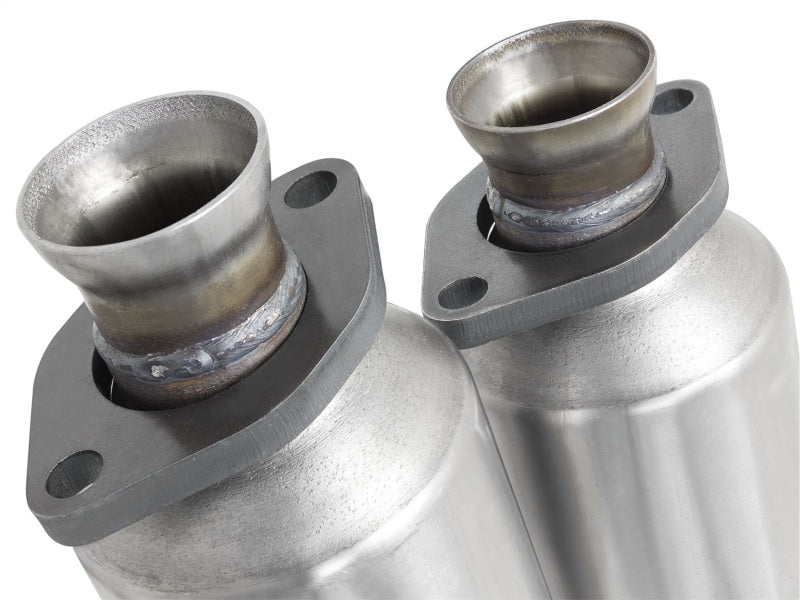 aFe Power Direct Fit Catalytic Converter Replacements Front 04-06 Jeep Wrangler (TJ/LJ) I6-4.0L - Burkken Auto Parts