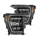 AlphaRex 21-22 Ford F-150 NOVA LED Proj Headlights Plank Style Blk w/Activ Light/Seq Signal - Burkken Auto Parts