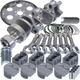 Eagle Chevy LT1350 1Pc 3.750in Crank 6.000in I-Beam 4.030in Pistons 153 Tooth FP Balanced Assembly - Burkken Auto Parts