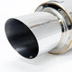 BLOX Racing 76.2mm N1 Angled Tip Muffler Universal - Burkken Auto Parts