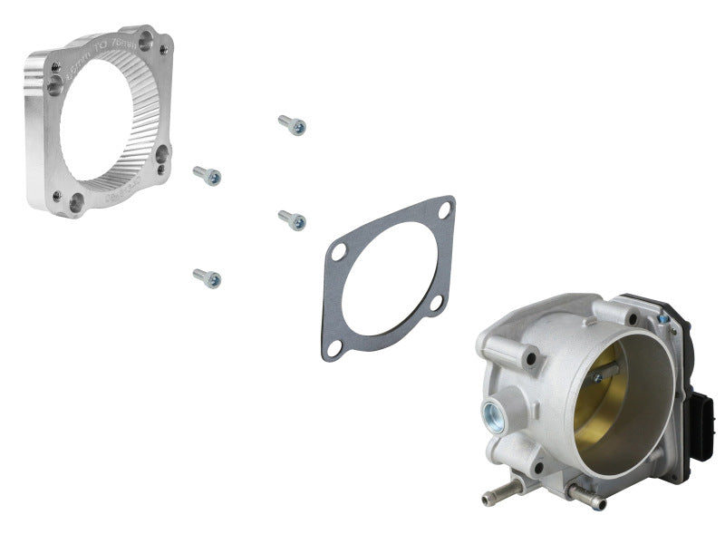 aFe POWER 03-09 Toyota 4Runner V6 4.0L / 10-14 Toyota FJ Cruiser V6 4.0L 76mm Billet Throttle Body - Burkken Auto Parts