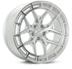Vossen HFX-1 22x9 - 5x112 - ET25 - Flat - 66.5 - Silver Polished Wheel