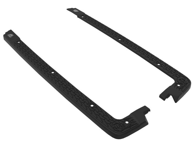 aFe 18-24 Jeep Wrangler JL (2-Door Models w/ 3-Piece Hard-Top Only) Terra Guard Tub Rail Covers - Burkken Auto Parts