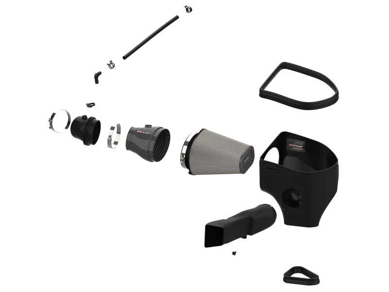 aFe Dodge Charger SRT Hellcat Redeye 21-23 V8-6.2L Track Series Stage-2 Carbon Fiber Intake System - Burkken Auto Parts