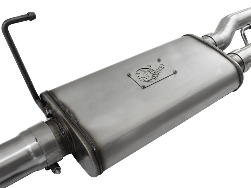 aFe MACHForce XP High Tuck Exhausts Cat-Back SS-409 CB Nissan Frontier 05-15 V6-4.0L - Burkken Auto Parts