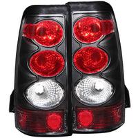 ANZO 2003-2006 Chevrolet Silverado 1500 Taillights Black - Burkken Auto Parts