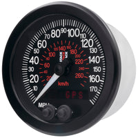Autometer Stack Instruments 88mm 0-180 MPH 290 KM/H GPS Speedometer - Black - Burkken Auto Parts