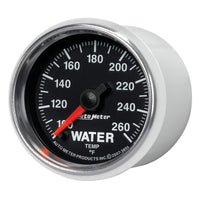 Autometer GS 100-260 degree Electronic Water Temperature Gauge - Burkken Auto Parts