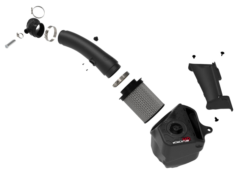 aFe 20-21 Jeep Wrangler (JL) V6-3.0L (td) Momentum HD Cold Air Intake System w/ Pro Dry S Media - Burkken Auto Parts