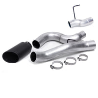 Banks Power 13-18 Ram 6.7L  Mega-Cab SB 5in Monster Exhaust System - Single Exhaust w/ SS Black Tip - Burkken Auto Parts