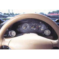 Autometer 94-00 Ford Mustang 52mm Black Dual Instrument Cluster Bezel - Burkken Auto Parts