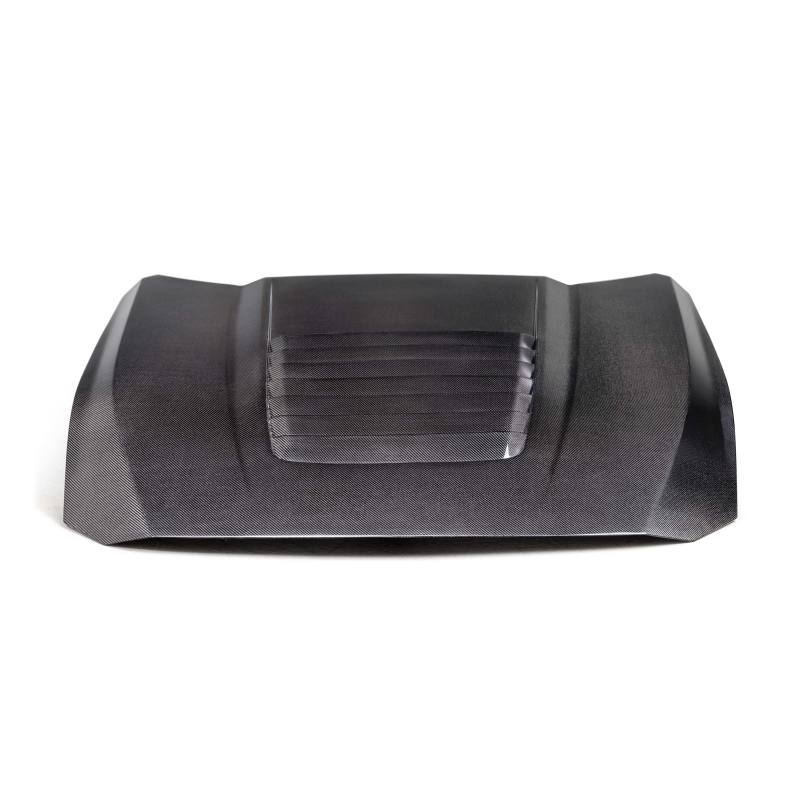 Anderson Composites 2024 Ford Mustang S650 Double-Sided Carbon Fiber Hood - Burkken Auto Parts