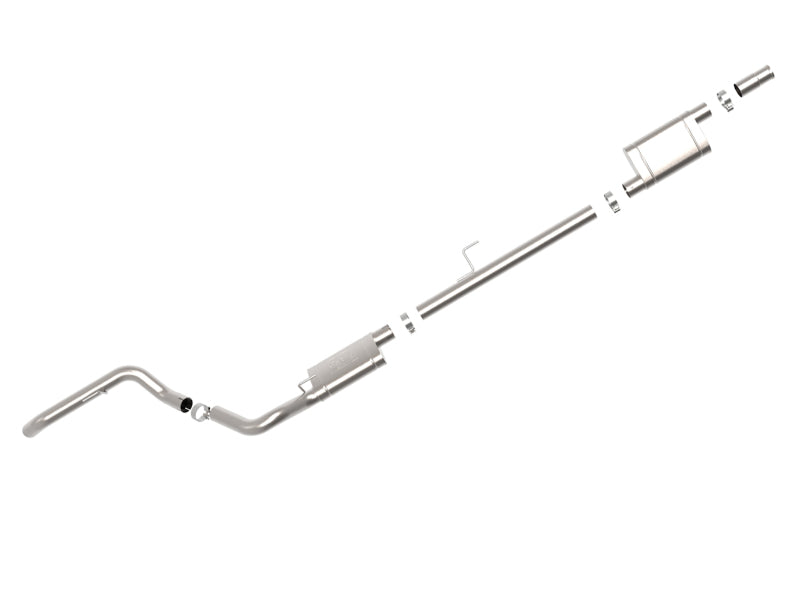 aFe +20 Jeep Gladiator MACH Force-Xp 3 IN 409 Stainless Steel Cat-Back Hi-Tuck Cat-Back - Burkken Auto Parts
