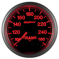 Autometer Elite 52mm 100-260 Degress F Trans Temperature Peak and Warn Gauge w/ Electonic Control - Burkken Auto Parts