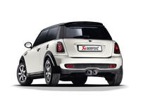 Akrapovic 07-14 MINI Cooper S (R56) / Cooper S Cabrio (R57) Evolution Line Cat Back (SS) (Req. Tips) - Burkken Auto Parts