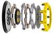 ACT EVO 8/9 5-Spd Only Mod Twin XX Race Kit Sprung Hub Torque Cap 1340/ft/lbs Not For Street Use - Burkken Auto Parts