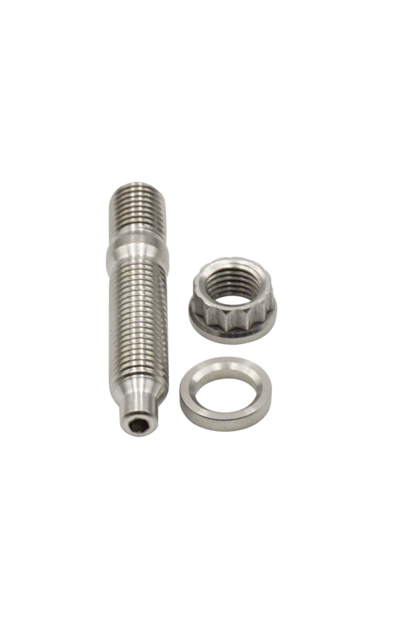 BLOX Racing M10x1.25x55mm Single Piece Stainless Steel Manifold Stud - Burkken Auto Parts